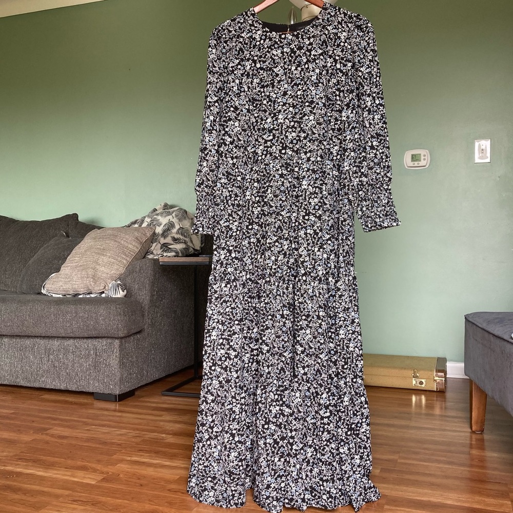 NWT Ann Taylor floral prairie dress